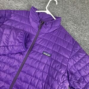 Jacket Purple Patagonia Nano Puff Insulated Full Zip Men's Medium
